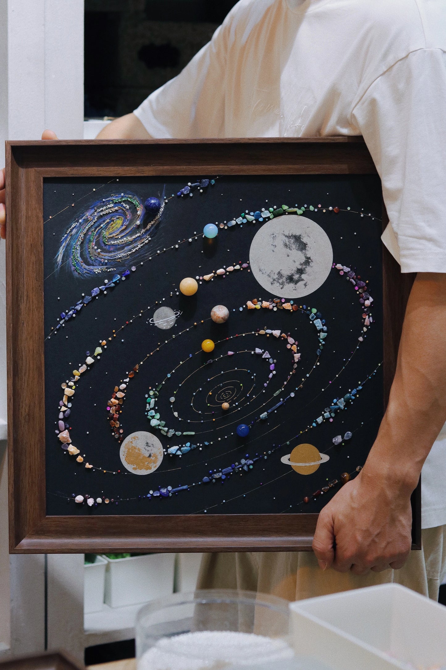 梵陶FT|宇宙星球DIY手工|装饰画相框|小众礼物挂画|软装家居
