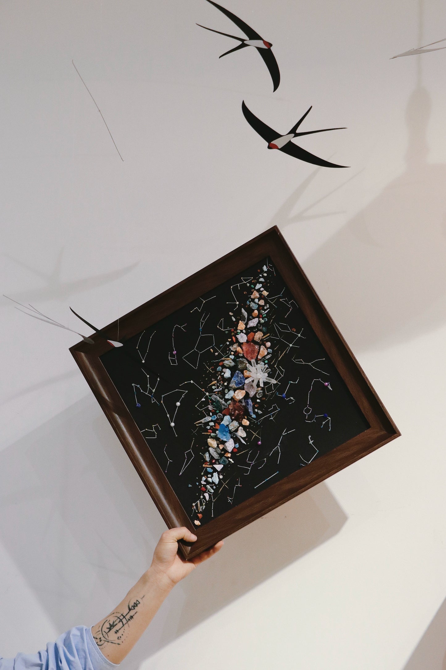 梵陶.宇宙银河DIY材料包.手工礼物.客厅挂画.星座.乔迁礼物.烂漫