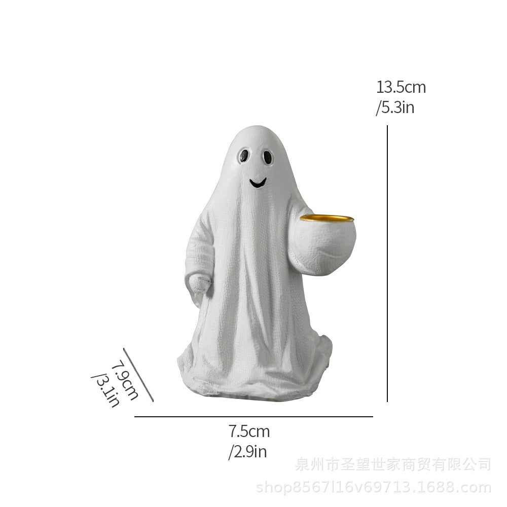 万圣节荡秋千幽灵挂件装饰场地布置道具吊鬼恶魔幽灵挂件鬼节礼品