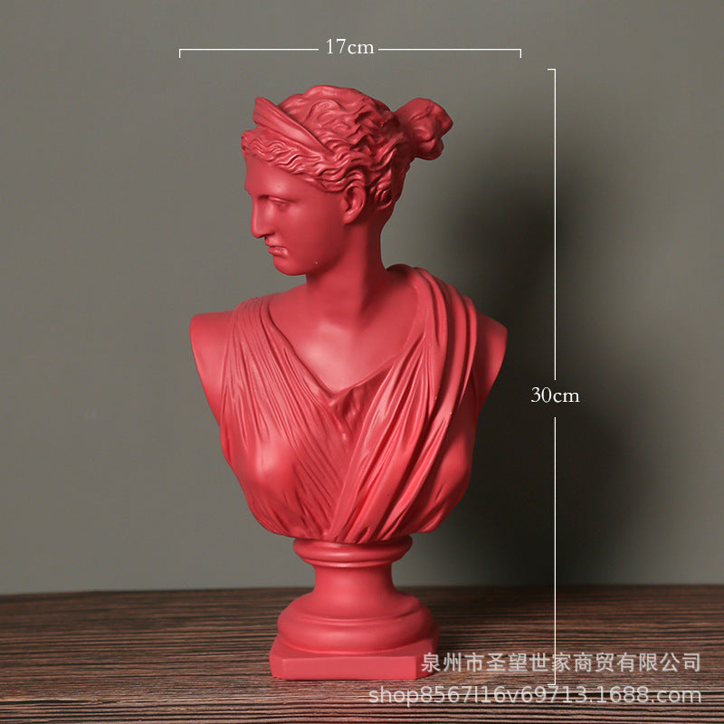 欧式阿波罗人物雕像素描模特书房客厅橱窗装饰品文创艺术品摆件设