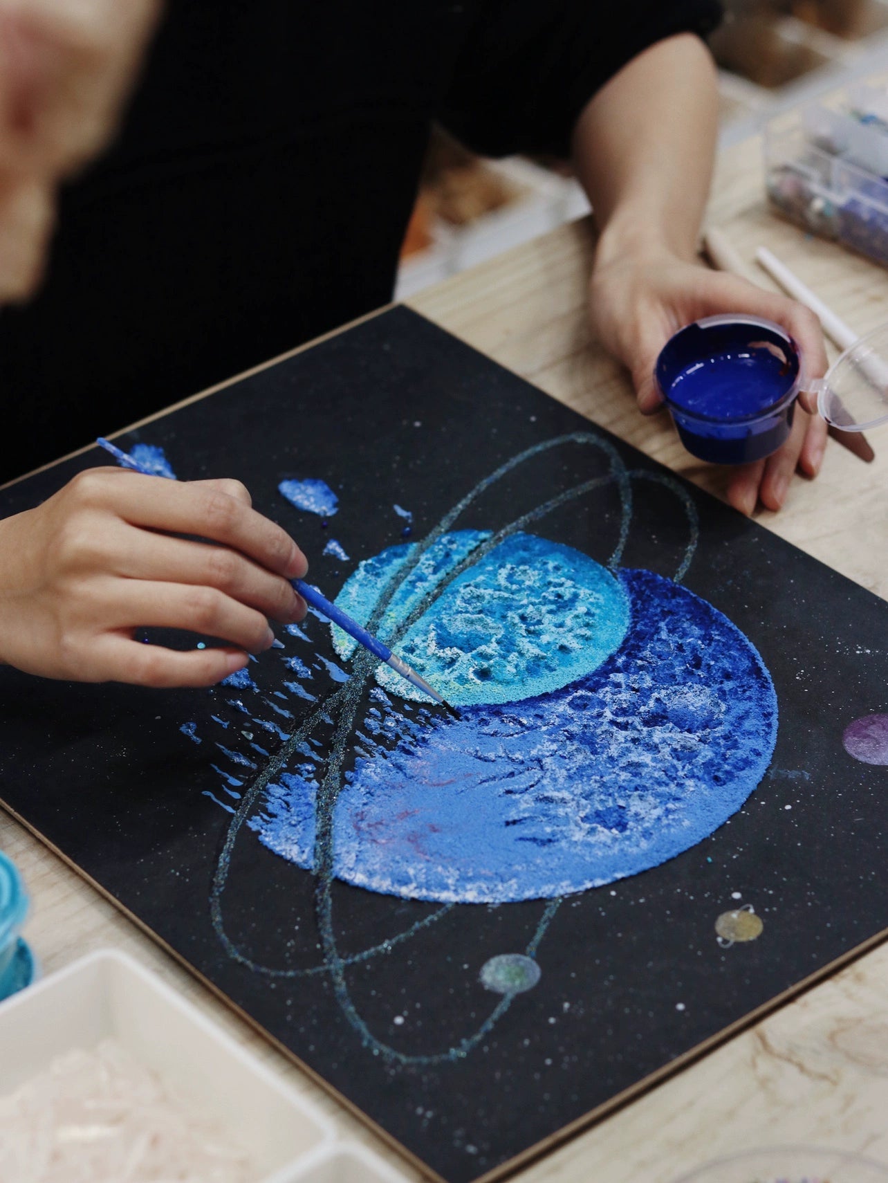 梵陶FT|海王星宇宙装饰画|礼物|挂画|家居软装|玻璃罩仿尘