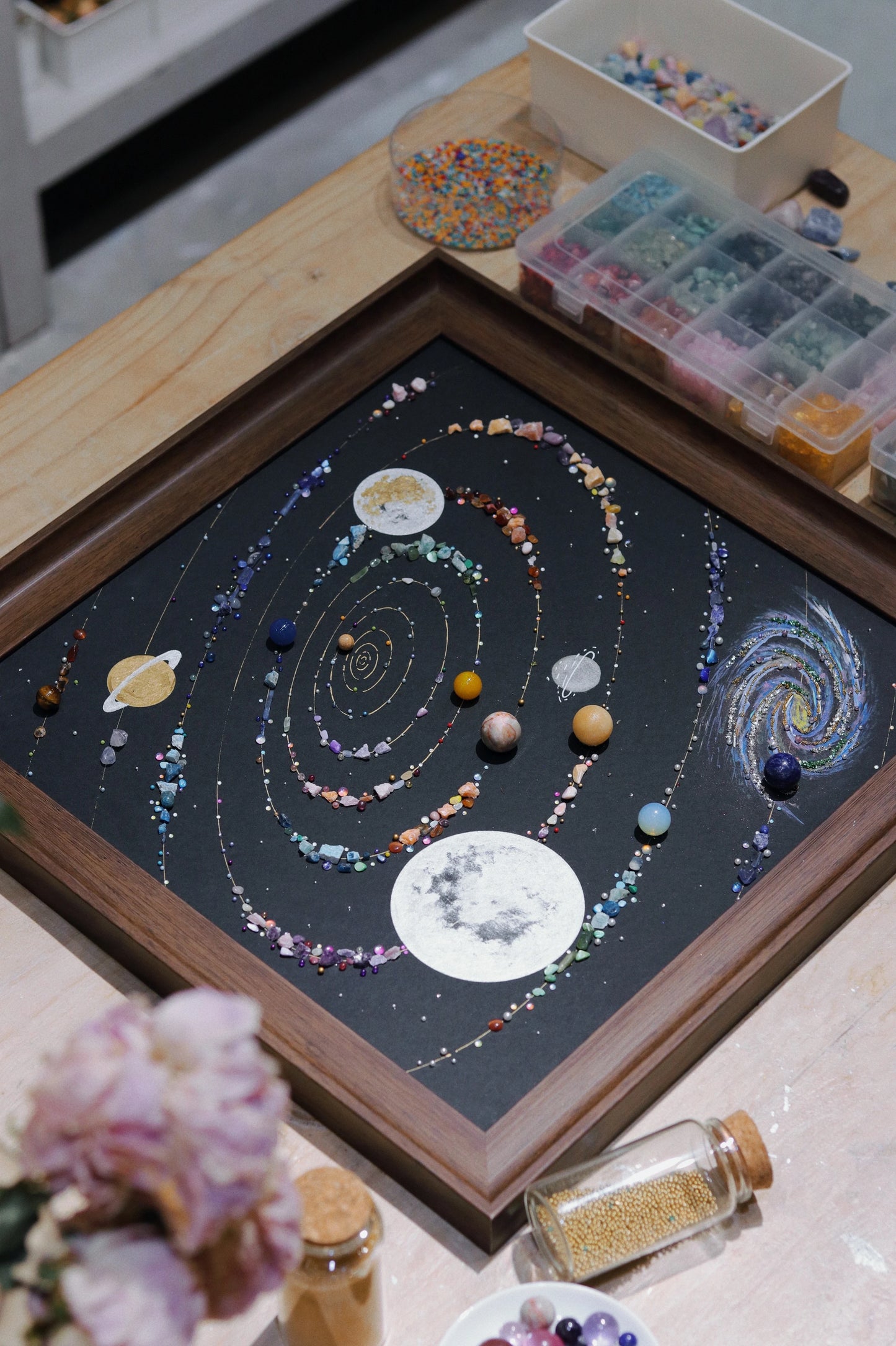 梵陶FT|宇宙星球DIY手工|装饰画相框|小众礼物挂画|软装家居