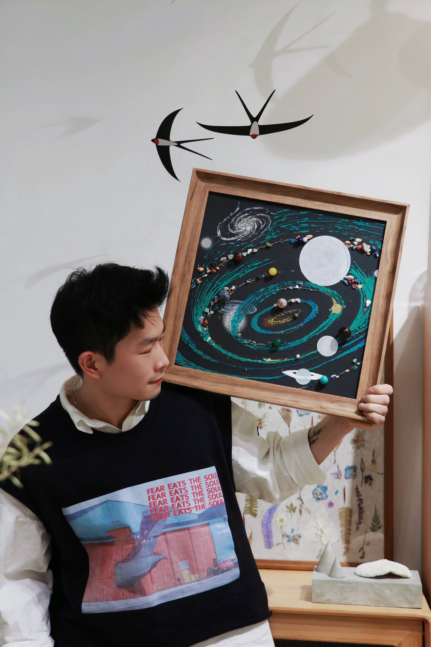 复古客厅装饰.宇宙太空系列.星球大战diy手工礼物