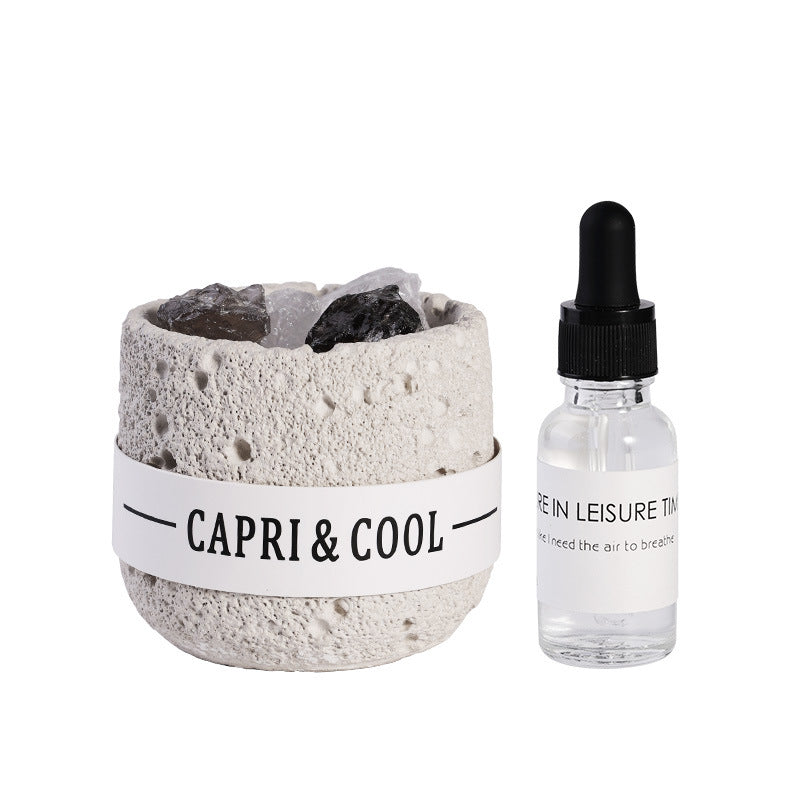 HAcrystal Essential Oil Diffuser - Your Go-To for Home Aromatherapy. Natural Stone Design for Stable Fragrance Diffusion. Relieves Stress, Perfect for Meditation.wholesale