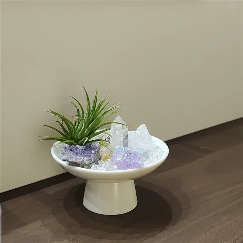 优品盆栽l 能量水晶o小盆栽/水晶盆景/工位搭档家居办公玄关摆.