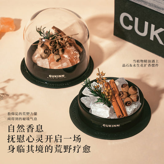 旷野秘境香薰摆件礼盒香薰精油扩香石生日礼物女生实用香氛伴手礼