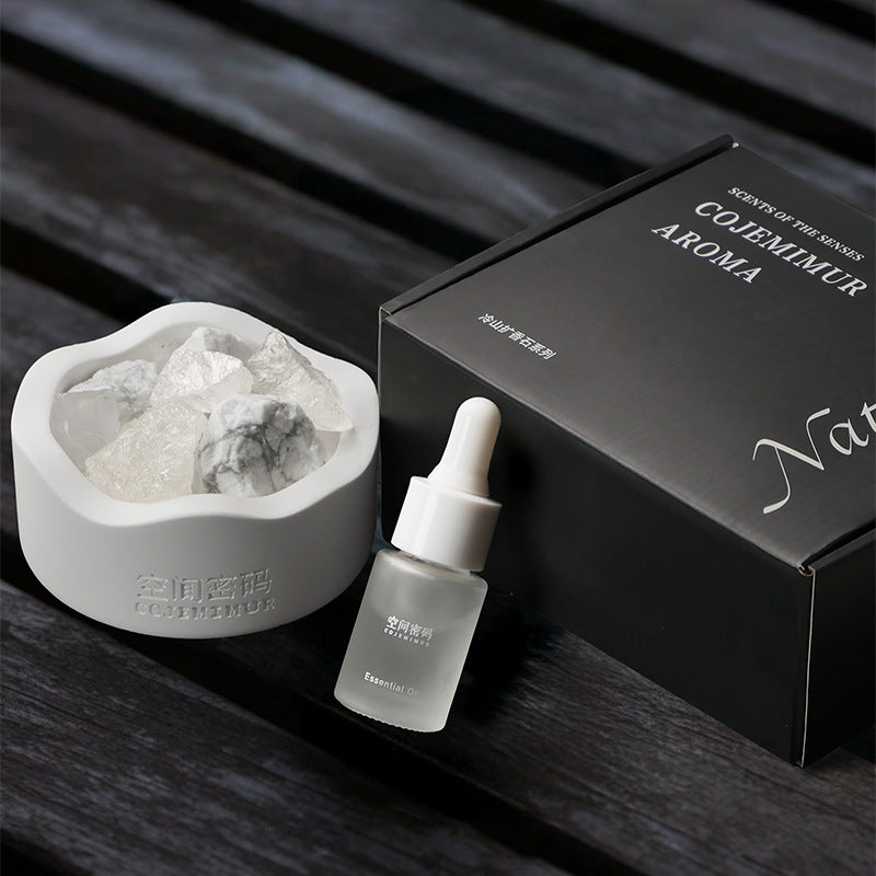 HAcrystal Aroma Diffuser: Your Secret to a Calm Home. Natural Stone Design for Stable Fragrance. Perfect for Meditation, Prayer & Family Relaxation.wholesale