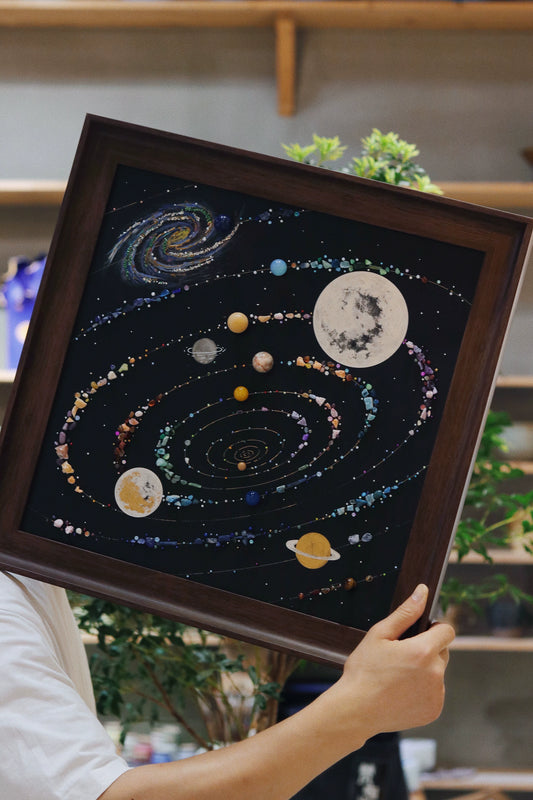 梵陶FT｜宇宙星球DIY手工｜装饰画相框｜小众礼物挂画｜软装家居