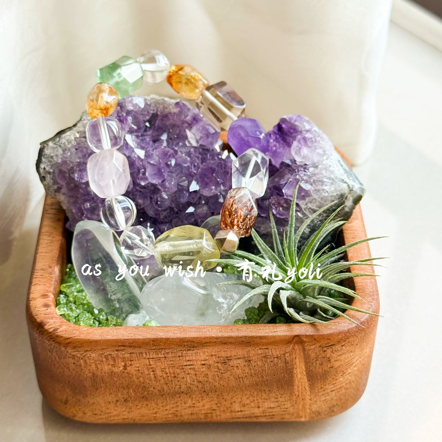 天然乌拉圭紫水晶簇摆件紫水晶能量盆景办公桌家居书房摆件礼物