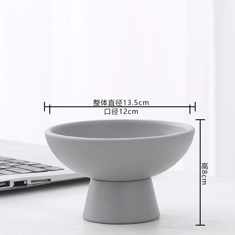 天然水晶原石造景盘微景观装饰摆件水晶球底座手链养护底盘收纳