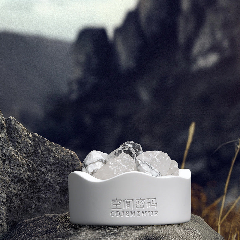 HAcrystal Aroma Diffuser: Your Secret to a Calm Home. Natural Stone Design for Stable Fragrance. Perfect for Meditation, Prayer & Family Relaxation.wholesale