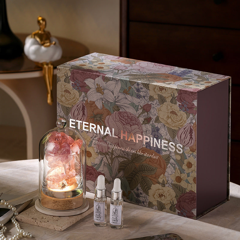 Create a Serene Oasis with HAcrystal! Natural Stone Essential Oil Diffuser for Stress Relief & Emotional Wellbeing. Perfect for Family Relaxation & Meditation.wholesale