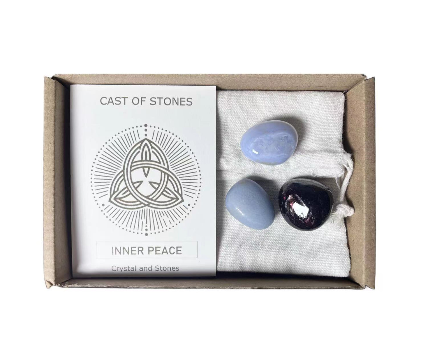 Cross-border hot sale, natural crystal rough stone rolling stone set, Amazon cross-border selection of rare stone agate aura