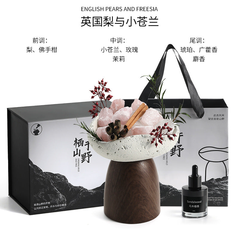 Find Your Zen with HAcrystal! Aroma Stone Diffuser for Meditation, Healing & Family Relaxation. Natural Stone for Stable Fragrance Diffusion. Gift of Wellness.wholesale