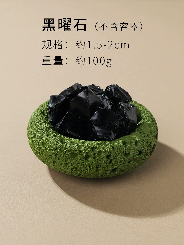 天然水晶原石矿石标本卧室无火香薰石头宝石散装扩香石消磁石摆件