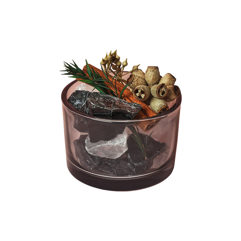 小众香薰晶石扩香石香薰摆件香薰精油家用卧室晶石摆件生日伴手礼