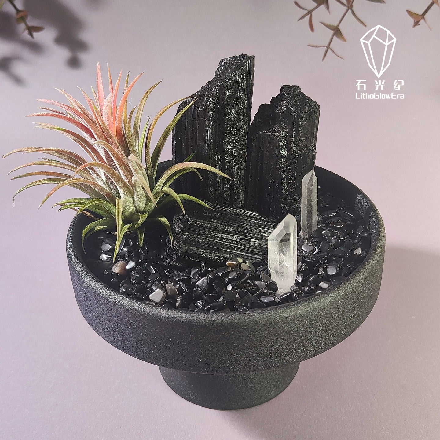 天然白水晶簇原矿消磁标本矿标净化高级造景礼品家居办公盆景摆件