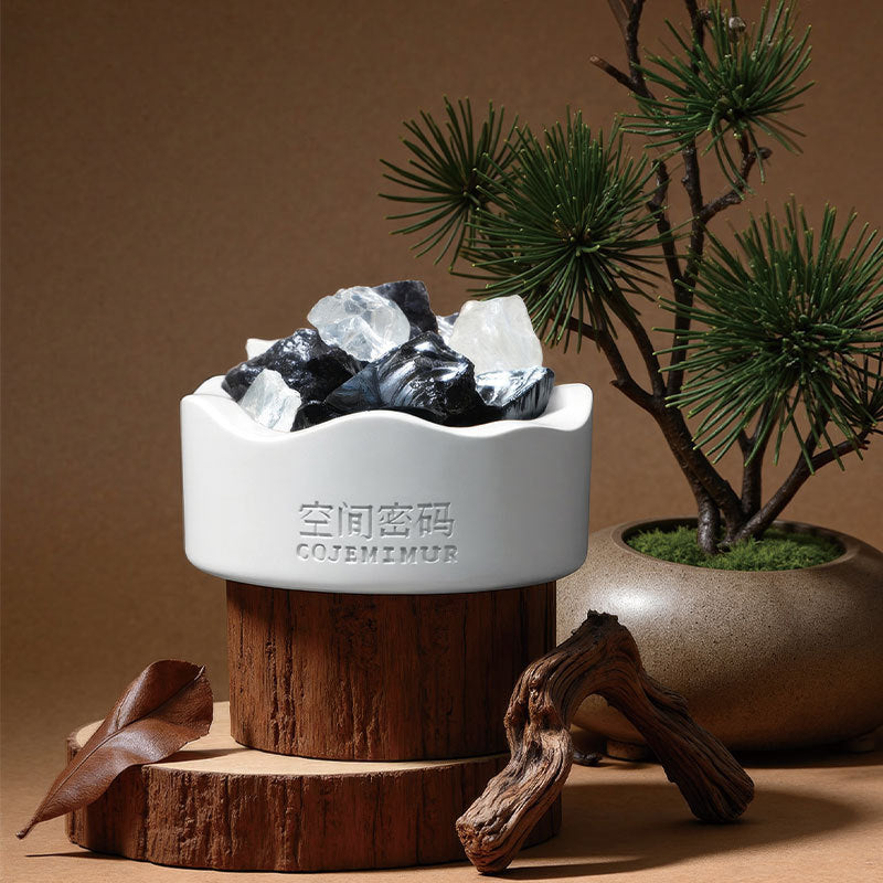 HAcrystal Aroma Diffuser: Your Secret to a Calm Home. Natural Stone Design for Stable Fragrance. Perfect for Meditation, Prayer & Family Relaxation.wholesale