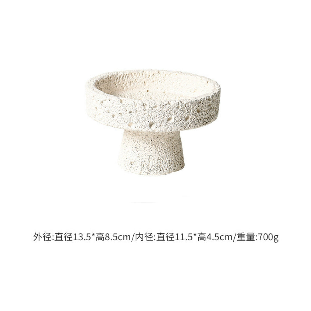 天然水晶原石造景盘微景观装饰摆件水晶球底座手链养护底盘收纳