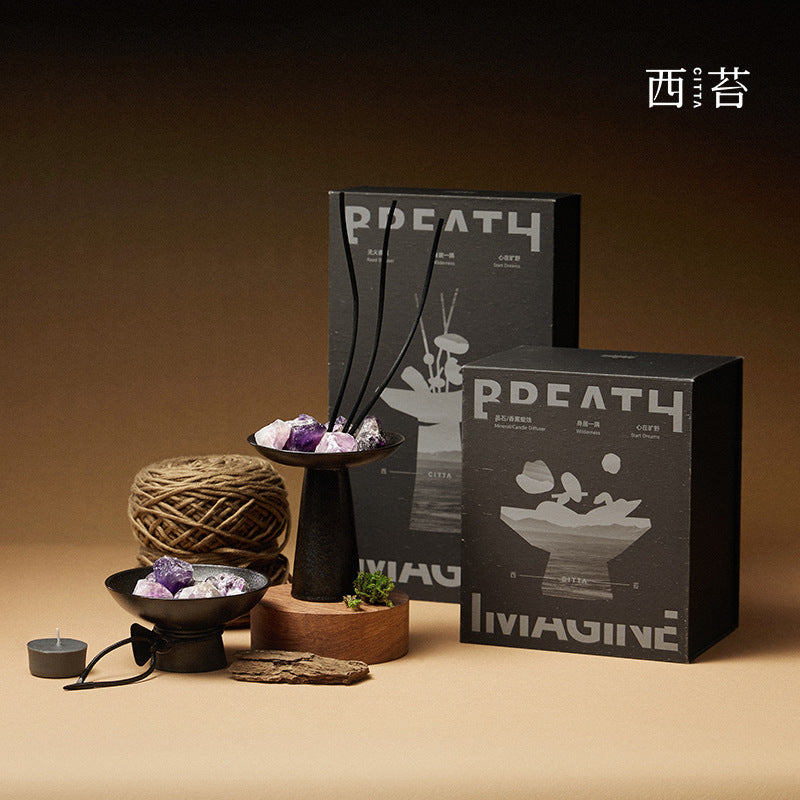 Indulge in Aromatherapy with HAcrystal! Essential Oil Diffuser for Room Scent & Emotional Balance. Relieves Stress, Soothes Mind & Body. Elegant Gift Set.wholesale