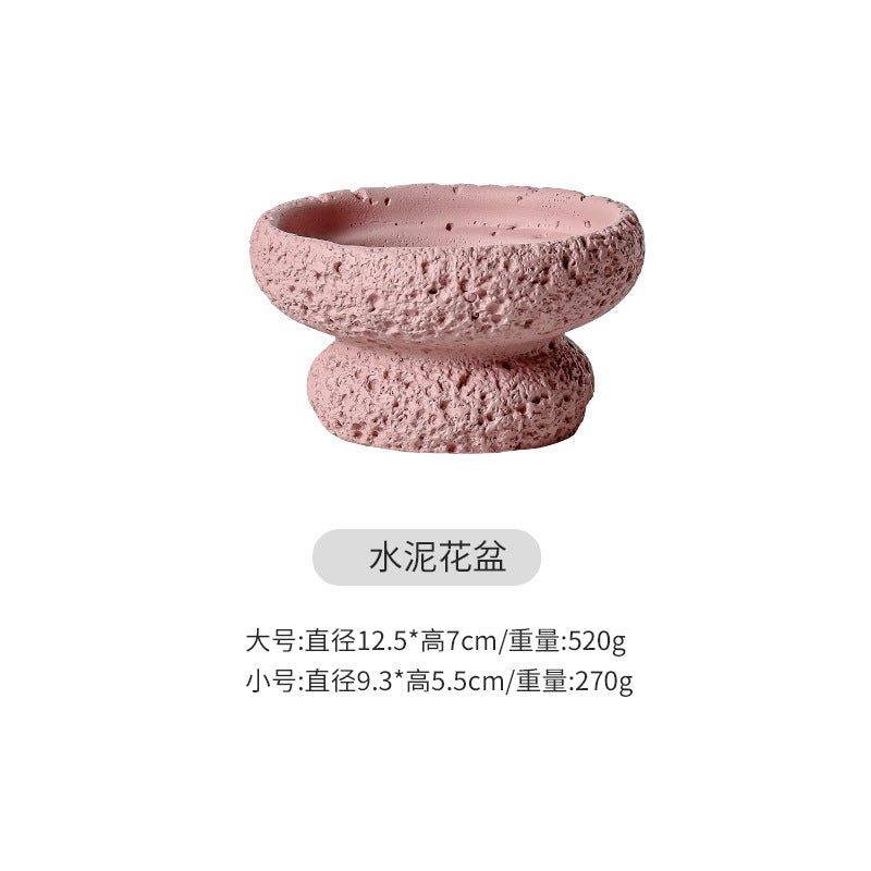 红精灵凤梨趣味盆景苔藓球托盘花盆客厅办公室桌面多肉仙人掌盆栽
