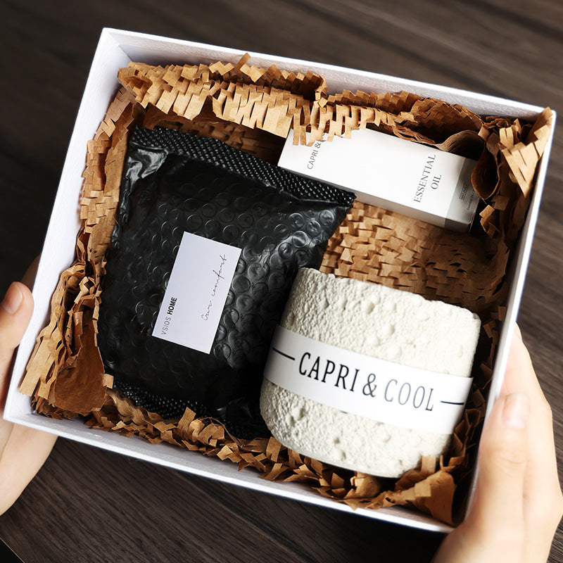 HAcrystal Essential Oil Diffuser - Your Go-To for Home Aromatherapy. Natural Stone Design for Stable Fragrance Diffusion. Relieves Stress, Perfect for Meditation.wholesale