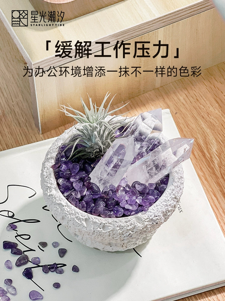 HAcrystal Fragrance Diffuser - Natural Stone Essential Oil Ornament for Home & Office. Promotes Relaxation, Reduces Stress & Enhances Living Experience. Gift Ready!wholesale