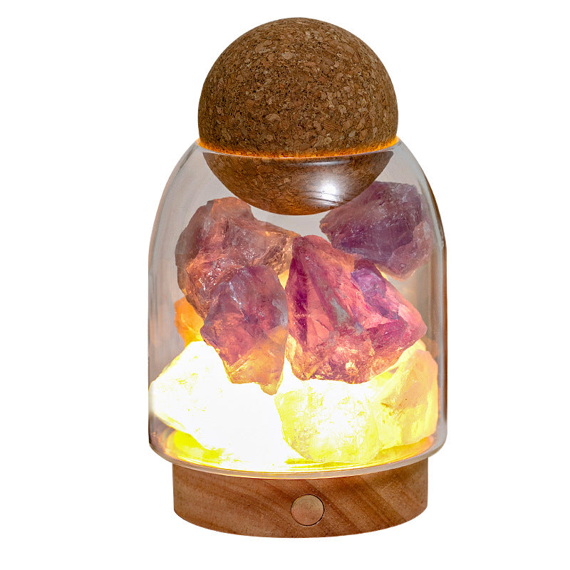 Elevate Your Self-Care Routine with HAcrystal! Crystal Essential Oil Diffuser for Stress Relief & Emotional Wellbeing. Perfect for Living Rooms, Meditation & Gifting.