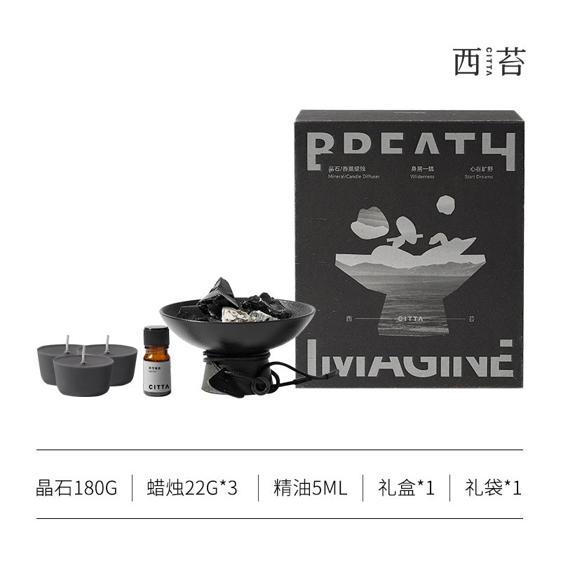 Indulge in Aromatherapy with HAcrystal! Essential Oil Diffuser for Room Scent & Emotional Balance. Relieves Stress, Soothes Mind & Body. Elegant Gift Set.wholesale