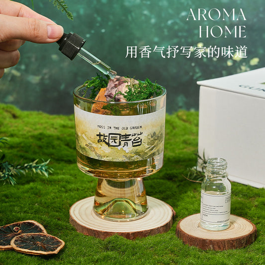 故园青苔香薰摆件松木香薰精油无火香薰礼盒创意高级感伴手礼礼物