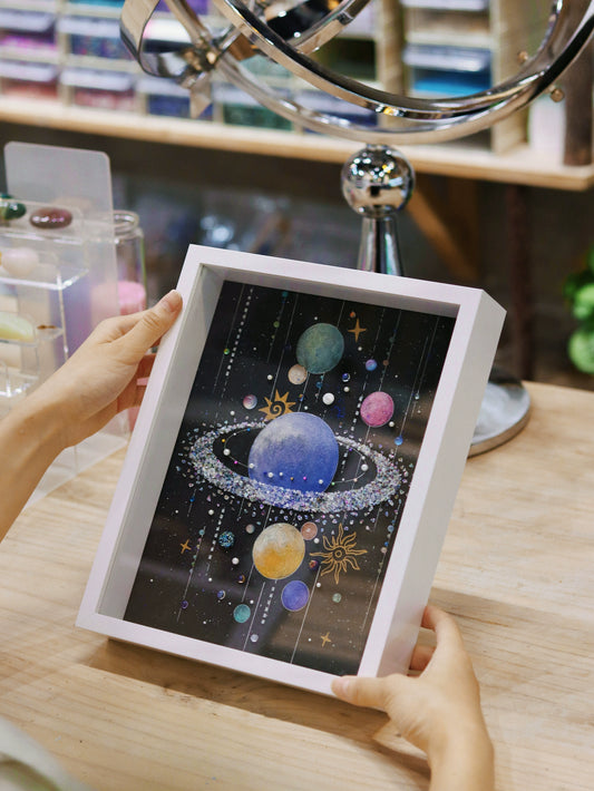 潘多拉星球手工diy材料包创意立体拼装画框摆台相框儿童亲子礼物