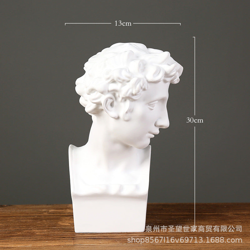 北欧人物小卫朱利亚诺·美第奇树脂雕像美术用品婚庆道具雕像摆件