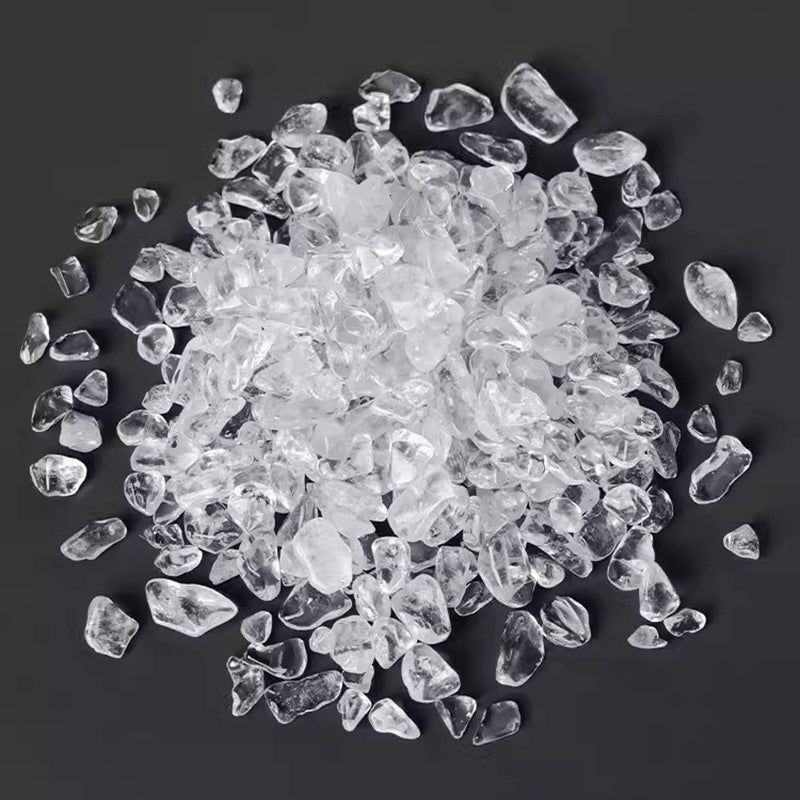 水晶消磁碗御守盐净化玻璃碗白水晶消磁碎石扩香石容器首饰收纳盒