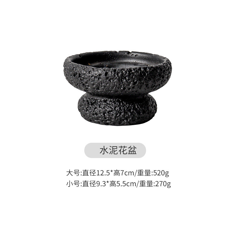 红精灵凤梨趣味盆景苔藓球托盘花盆客厅办公室桌面多肉仙人掌盆栽