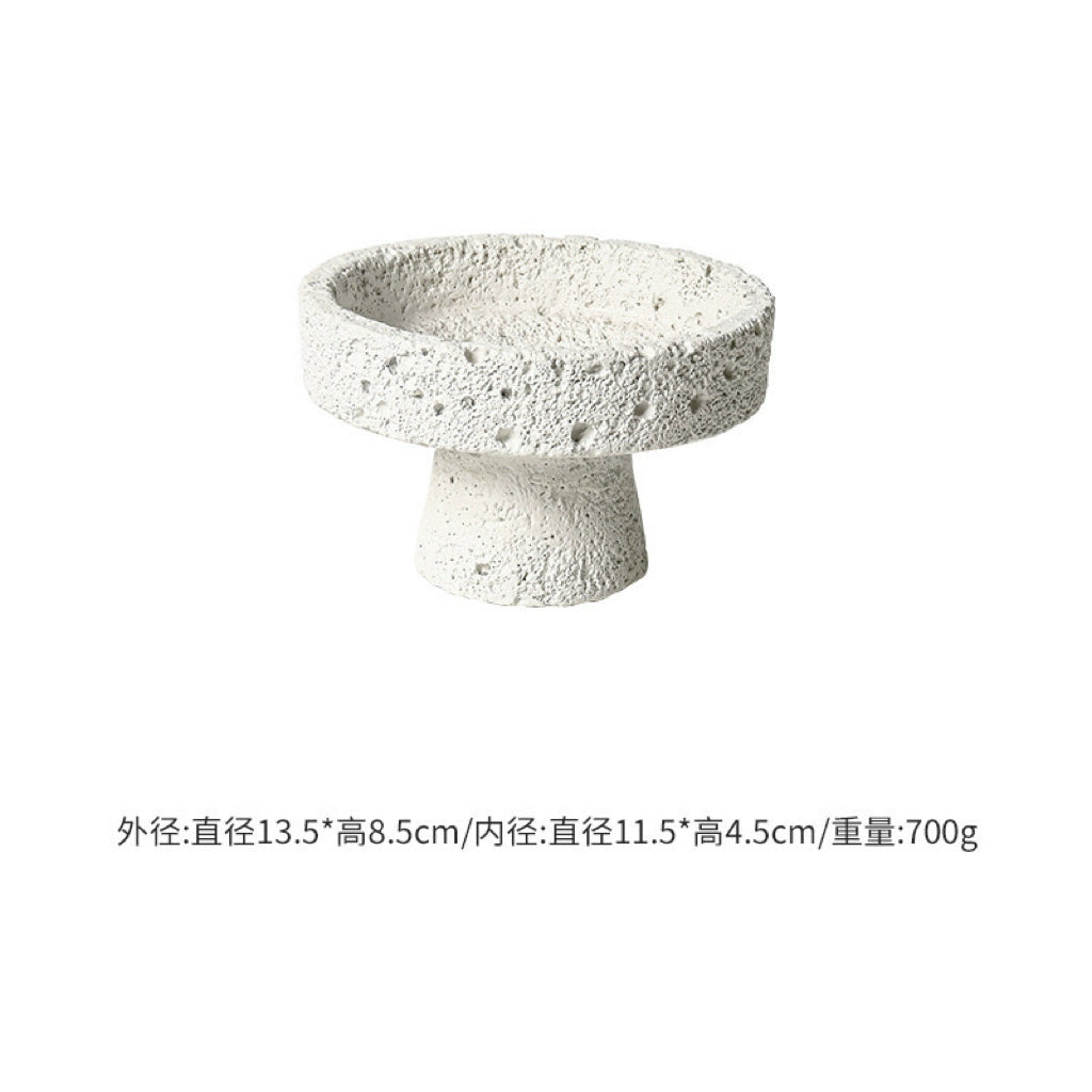 天然水晶原石造景盘微景观装饰摆件水晶球底座手链养护底盘收纳