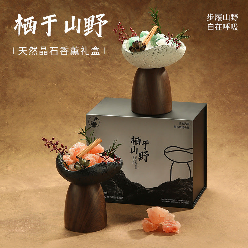 Find Your Zen with HAcrystal! Aroma Stone Diffuser for Meditation, Healing & Family Relaxation. Natural Stone for Stable Fragrance Diffusion. Gift of Wellness.wholesale