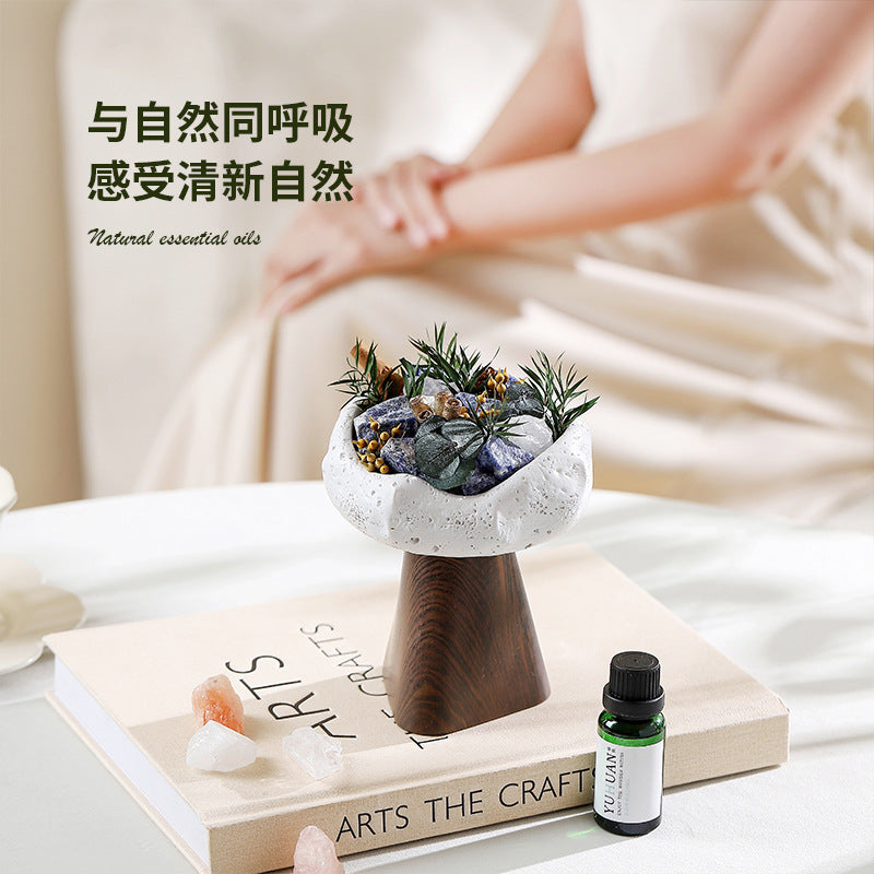 Luxury Aromatherapy at Your Fingertips! HAcrystal Natural Stone Diffuser for Home & Office. wholesaleRelieves Stress, Promotes Relaxation - The Perfect Women's Gift.