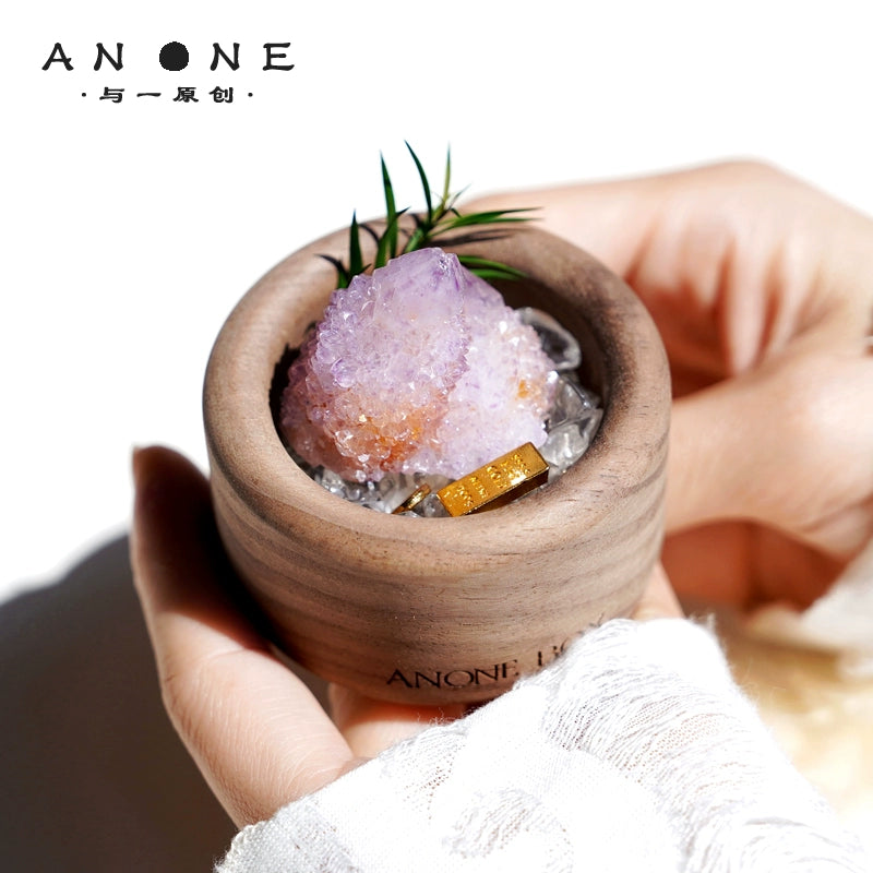 HAcrystal Aroma Stone Diffuser - Natural Essential Oil Diffuser for Home, Office & Meditation. Perfect Gift for Stress Relief & Emotional Balance. Family Relaxation & Calming Vibes.wholesale