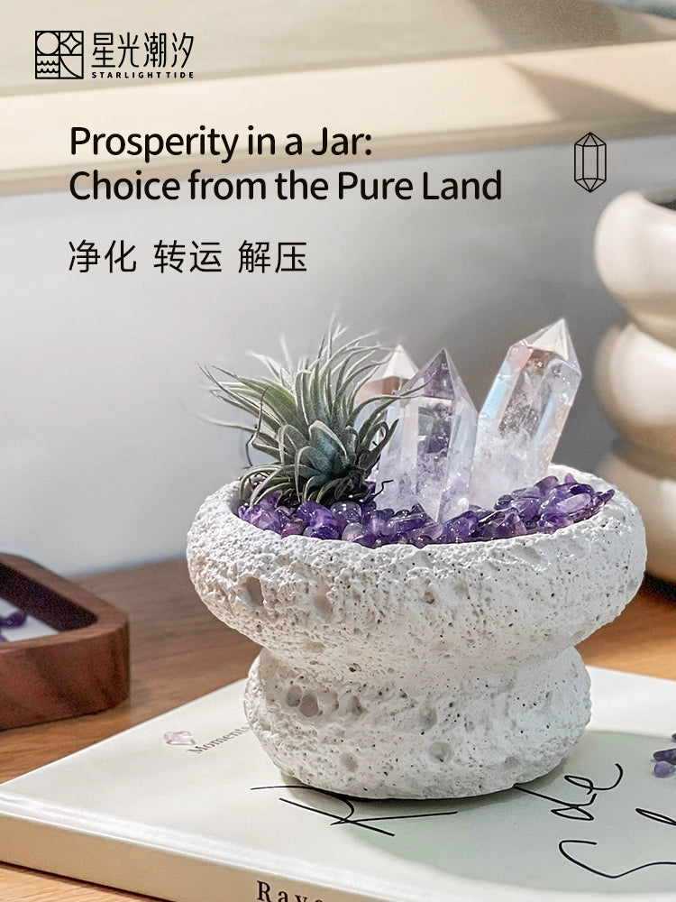 HAcrystal Fragrance Diffuser - Natural Stone Essential Oil Ornament for Home & Office. Promotes Relaxation, Reduces Stress & Enhances Living Experience. Gift Ready!wholesale