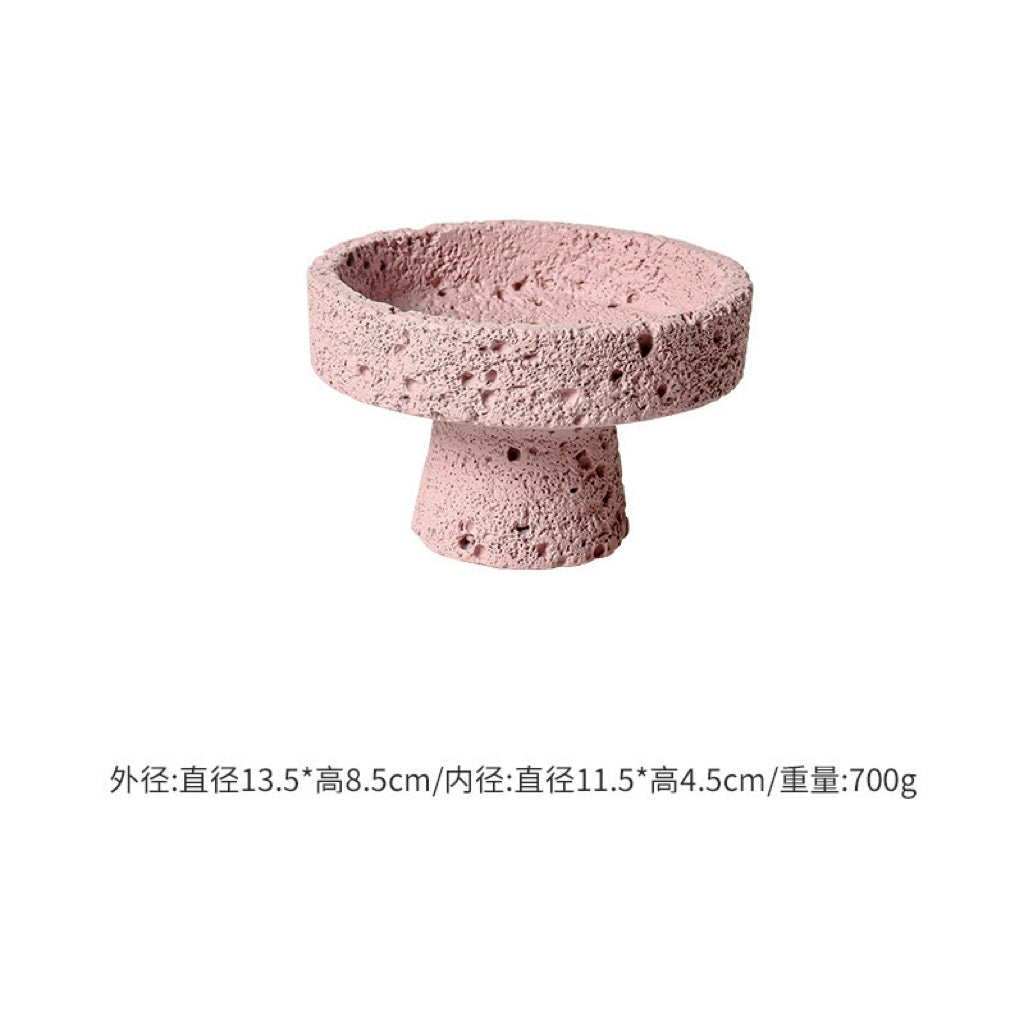 天然水晶原石造景盘微景观装饰摆件水晶球底座手链养护底盘收纳